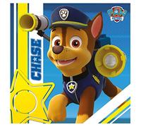 Pyramid International Paw (Chase On Patrol) -Canvas Print 40 x 40cm, Wood, Multi-Colour, 40 x 40 x 1.3 cm