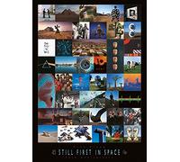 Pyramid International Pink Floyd (Anniversary) -Canvas Print 85 x 120cm, Wood, Multicolour, 85 x 120 x 1.3 cm