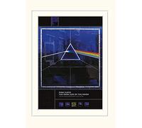 Pyramid International Pink Floyd Dark Side of The Moon- 30th Anniversary Mounted Print Memorabilia, Multi-Colour, 30 x 40 x 1.3 cm