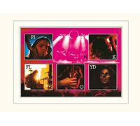 Pyramid International Pink Floyd Live Mounted Print Memorabilia, Multi-Colour, 30 x 40 x 1.3 cm