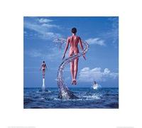 Pyramid International "Pink Floyd Shine On Paper Art Print, Multi-Colour, 40 x 40 x 1.3 cm