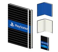 Pyramid International Playstation A5 Journal Notebook (Pinstripe Design) Premium Notebooks A5, Note Book and Notepads A5 - Official Playstation Merchandise