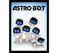 Pyramid International Playstation Astro Bot (Many Bots) 30cm x 40cm Framed Collector Print One Size