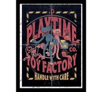 Pyramid International Poppy Playtime (Handle With Care) Collector Print 45 cm X 35 cm, Official Licensed Framed Wall Art, Home Or Office Decor, Collector Display Print