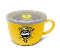 Pyramid International Potter Soup and Snack Mug, Hufflepuff Badger Crest Design, 60cm0ml - Official Merchandise GP85901, Yellow