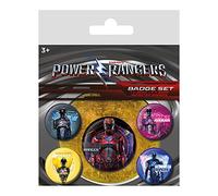 Pyramid International Power Movie (Rangers) -Badge 10 x 12.5cm, Multi-Colour, 10 x 12.5 x 1.3 cm