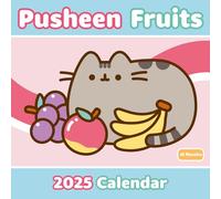 Pyramid International Pusheen 2025 Calendar - Official 16-Month Planner, Adorable Pusheen Illustrations, Large Grid for Notes, Gift for Pusheen Fans & Cat Lovers
