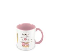 Pyramid International Pusheen Mug - 'Baked with Love Coloured Inner' Themed Ceramic Drinkware with Stylish Finish - 11oz / 315ml - One Size