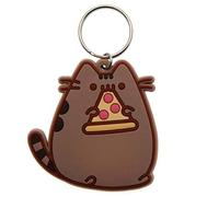 Pyramid International Pusheen Pizza Rubber Keychain, Multi-Color, 4.5 x 6cm