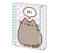 Pyramid International, Pusheen (Pusheen Says Hi) A5 Wiro Notebook - Adorable and Practical Notebook for Fans of Pusheen, One Size