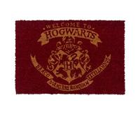 Harry Potter Welcome To Hogwarts Doormat, Red & Gold -