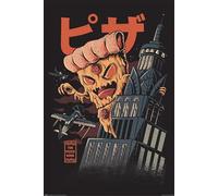 Pyramid International Pyramid Unisex Youth Pizza Kong Poster 61x91.5