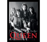 Pyramid International Queen (Group) Collector Print (Framed) - Collector Print Poster (Framed) - Wall Art for Fans - Official Merchandise - One Size