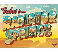Pyramid International "Radiator Springs Cars Canvas Print, Multi-Colour, 60 x 80 x 1.3 cm