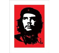 Pyramid International "Red Che Guevara Art Print, Multi-Colour, 60 x 80 x 1.3 cm