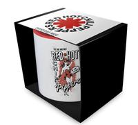 Pyramid International Red Hot Chili Peppers (Comic) Red Coloured Inner Pod Mug - 11oz / 315ml Ceramic Coffee Cup - One Size