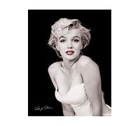 Pyramid International "Red Lips Marilyn Monroe Mini Poster, Multi-Colour, 40 x 50 x 1.3 cm