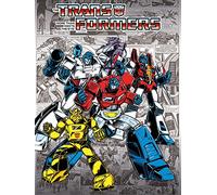Pyramid International "Retro Comics Transformers G1 Canvas Print, Multi-Colour, 60 x 80 x 1.3 cm