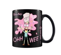 Pyramid International Rick and Morty (Deadbeat Dad) Black Mug - 10Oz / 315Ml Ceramic Mug - One Size