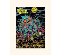 Pyramid International Rick and Morty The Dunrick Horror Mounted Print Memorabilia, Multi-Colour, 30 x 40 x 1.3 cm