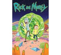 Pyramid International Portal Rick and Morty Maxi Poster, Plastic/Glass, Color, 61 x 91.5 x 1.3 cm