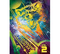 Pyramid International "Rocket Guardians Of The Galaxy Volume 2" Canvas Print, Multi-Colour, 60 x 80 x 1.3 cm
