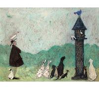 Pyramid International Sam Toft An Audience With Sweetheart Canvas Print, Cotton, Multi-Colour, 1.8 x 30 x 40 cm