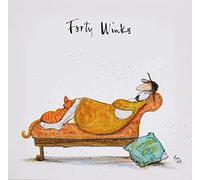 Pyramid International Sam Toft (Forty Winks) Canvas Print 30x30cm, Multi, 30 x 30 x 3, 8 cm