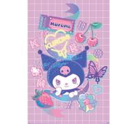 Pyramid International Sanrio (Kuromi - Mood) Maxi Poster, Premium Wall Art 90x60cm, Officially Licensed