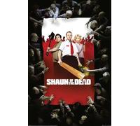 Pyramid International Shaun of the Dead Key Art Laminated Maxi Poster - Large Wall Art Print, Wall Decor for Home Office Classroom, Gift Idea, Decorative Print 91.5x61cm