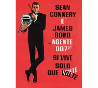Pyramid International "Si Vive Solo Due Volte James Bond Canvas Print, Multi-Colour, 60 x 80 x 1.3 cm