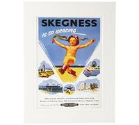 Pyramid International Skegness (1) -Mounted Print Memorabilia 30 x 40cm, Paper, Multicoloured, 30 x 40 x 1.3 cm