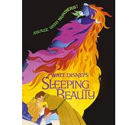 Pyramid International "Sleeping Beauty Ablaze Canvas Print, Multi-Colour, 30 x 40 x 1.3 cm