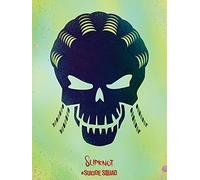 Pyramid International "Slipknot Skull Suicide Squad Canvas Print, Multi-Colour, 60 x 80 x 1.3 cm