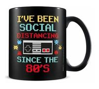Pyramid International Social Distancing Since The 80S Mug Multicoloured (One Size)