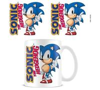 Pyramid International Sonic The Hedgehog Mug (Classic Sonic Design) in Presentation Gift Box - Official Merchandise, Blue,Green