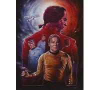 Pyramid International "Space Seed Star Trek 50th Anniversary Canvas Print, Multi-Colour, 60 x 80 x 1.3 cm
