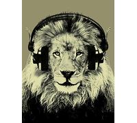 Pyramid International "Spencer It's A WildLife Canvas Print, Multi-Colour, 60 x 80 x 1.3 cm