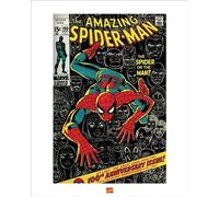 Pyramid International " Spider-Man Art Print, Multi-Colour, 40 x 50 x 1.3 cm
