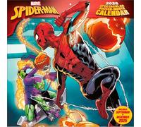 Pyramid International SPIDERMAN (Animated) 2026 Square Wall Calendar - Official 16-Month Marvel Calendar with Dynamic Art - Superhero Gift for Kids, Teens & Comic Book Fans