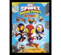 Pyramid International Spidey and His Amazing Friends Web Spinners Collector Print 35cm x 45cm, Official Licensed Wall Art Gift