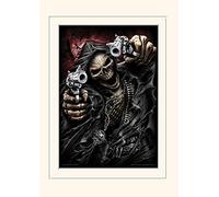 Pyramid International spiral Assasin Mounted Print Memorabilia, Multi-Colour, 30 x 40 x 1.3 cm