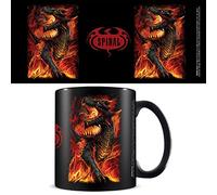 Pyramid International Spiral Black Mug in Presentation Gift Box (Draconis Design) 11oz Ceramic Coffee Mug - Official Merchandise