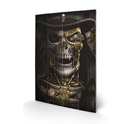 Pyramid International Spiral Steampunk Reaper Wood Print 40 x 59cm, Multi-Colour, 40 x 59 x 1.3 cm
