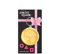 Pyramid International Squid Game 3D Keyring, Zip Pull or Backpack Charm (Honeycomb Design) - Official Merchandise