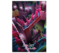 Pyramid International Squid Game Crazy Stairs Poster 24 x 36 inches PP35008