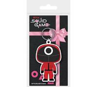 Pyramid International Squid Game Rubber Keyring, Zip Pull or Backpack Charm (Circle Guard Design) - Official Merchandise