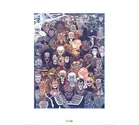 Pyramid International Star Trek (Adversaries) 50th Anniversary-Art Print 60 x 80cm, Paper, Multicoloured, 60 x 80 x 1.3 cm