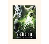 Pyramid International Star Trek Beyond (Jaylah) -Mounted Print Memorabilia 30 x 40cm, Paper, Multicoloured, 30 x 40 x 1.3 cm