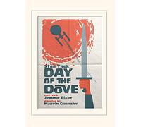 Pyramid International Star Trek Day of The Dove Mounted Print Memorabilia, Multi-Colour, 30 x 40 x 1.3 cm